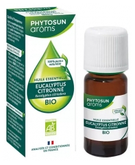 Phytosun Ar&ocirc;ms Bio Eterično olje Limonastega evkaliptusa (Eucalyptus citriodora) 10 ml