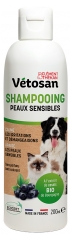 Clément Thékan Vétosan Shampoing Peaux Sensibles Chats et Chiens Bio 200 ml