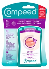 Compeed Discreet Patch Treating Fever Blister 15 Patches