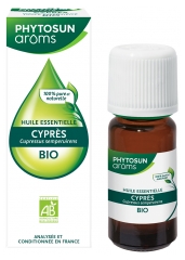 Phytosun Arôms Cypress Essential Oil (Cupressus Sempervirens) Organic 10ml