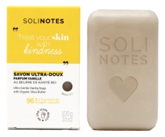 Solinotes Jabón Sólido Ultrasuave de Vainilla 100 g