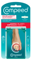 Compeed Ampoules aux Orteils 8 Pansements