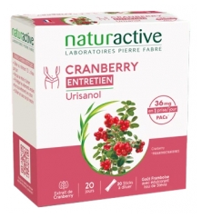 Naturactive Urisanol Ar&aacute;ndano Rojo Mantenimiento 20 Sticks