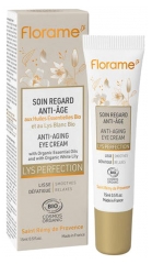 Florame Lys Perfection Organiczna Przeciwstarzeniowa Pielęgnacja Okolic Oczu 15 ml