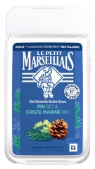Gel de Duș Extra Bl&acirc;nd cu Pin Bio &amp; Criste Marine Bio Le Petit Marseillais 250 ml