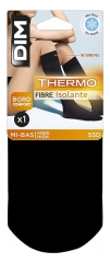 DIM Thermo Fibre Insulated Knee Highs Black 1 Pair