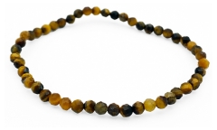 Natura Square Faceted Tiger Eye Bracelet