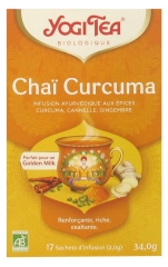 Yogi Tea Ciberžolė Chai Bio 17 Arbatos Mai&scaron;eliai