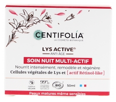 Centifolia Lys Active Soin Nuit Multi-Actif Bio 50 ml