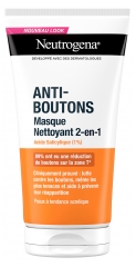 Neutrogena Anti-Boutons 2-en-1 Nettoyant et Masque 150 ml