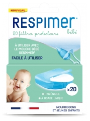 Laboratoire de la Mer Respimer 20 Filtres Protecteurs Bébé