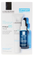 La Roche-Posay Hyalu B5 Yeux Soin Anti-Rides Réparateur Repulpant 15 ml + Sérum Concentré 10 ml Offert