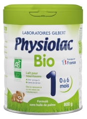 Physiolac Organic 1 From 0 To 6 Months 800g