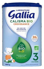 Gallia Calisma Crescimento 3&ordf; Idade + 10 Meses Bio 800 g