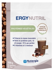 Nutergia Ergynutril Vegetabiliska Proteiner Hasseln&ouml;t Choklad 300 g