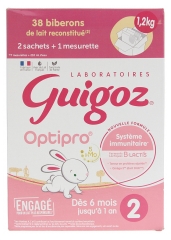 Guigoz Optipro 2 Od 6 Miesięcy do 1 Roku 1,2 kg