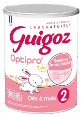 Guigoz Optipro 2 Lait 2ème Âge Dès 6 Mois 780 g