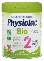 Physiolac Bio 2 6 à 12 Mois 800 g