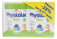 Physiolac Bio 3 10 Miesięcy do 3 lat Partia 2 x 800 g