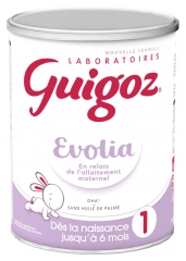 Guigoz Evolia Mleko 1. Wiek do 6 Miesięcy 800 g