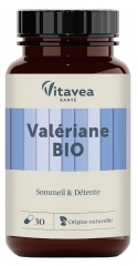 Vitavea Baldriānis Miers &amp; Relaksācija Bio 30 Kapsulas