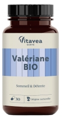 Vitavea Valériane Sommeil &amp; Détente Bio 30 Gélules