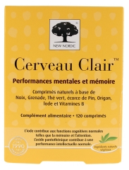 New Nordic Cerveau Clair 120 Tablets