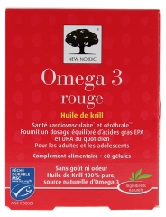 New Nordic Red Omega 3 60 Capsules