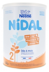 Nestlé Nidal 2 Od 6 Miesięcy do 1 Roku 800 g