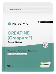 Novoma Créatine Creapure Saveur Nature 180 g