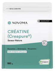 Novoma Kreatiini Creapure Luonnollinen Maku 180 g