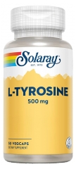 Solaray L-Tyrozyna 500 mg 50 Kapsułek Wegetariańskich