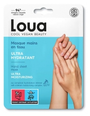 Loua Mascarilla de Tejido Hidratante Para las Manos 1 par 14 ml