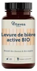 Vitavea Levure de Bière Active Bio 45 Gélules