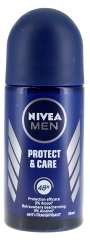 Deodorant Antiperspirant Nivea Men Protect & Care Roll-On 48H 50 ml