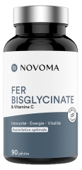 Novoma Bisglicinato de Hierro 90 Cápsulas