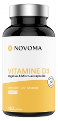 Novoma D3-vitamiini 120 kapselia