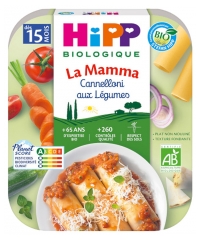 HiPP La Mamma Warzywne Cannelloni od 15 Miesiąca Ekologiczne 250 g