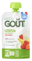 Good Goût Brassé Végétal Avoine Fraise Banane dès 6 Mois Bio 90 g