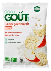 Good Goût Mini-Galettes de Riz à la Pomme Dès 10 Mois Bio 40 g