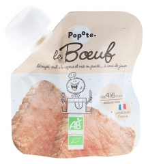 Popote Puré de Calabaza Le Boeuf Ecológico de 4/6 Meses 60 g