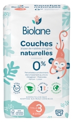 Biolane Couches Naturelles 52 Couches Taille 3 (4-9 Kg)