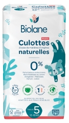 Biolane Culottes Naturelles 40 Culottes Taille 5 (12-18 kg)