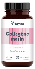 Vitavea Collagène Marin + Vitamine C Beauté de la Peau 60 Comprimés