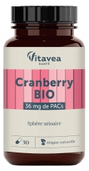 Vitavea Cramberry Urinary Sphere Organic 30 Capsules