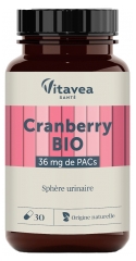 Vitavea Organic Cranberry Urinary Tract 30 Capsules