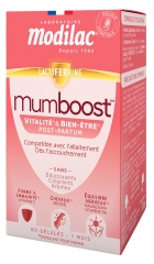 Modilac Mumboost Vitalidade e Bem-Estar P&oacute;s-Parto 60 C&aacute;psulas Vegetais