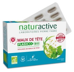 Naturactive Maux de Tête Flash Bio 14 Gélules