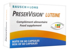 Bausch + Lomb PreserVision Lutein 60 Capsules