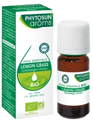 Phytosun Arôms Olejek Eteryczny z Trawy Cytrynowej (Cymbopogon Citratus) Organiczny 10 ml